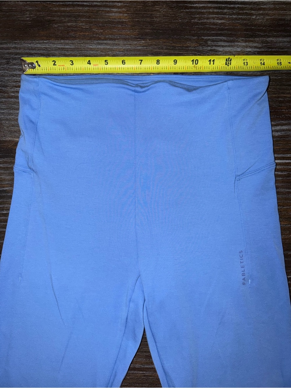 Fabletics Light Blue High-Waist Leggings - Picture 2 of 5